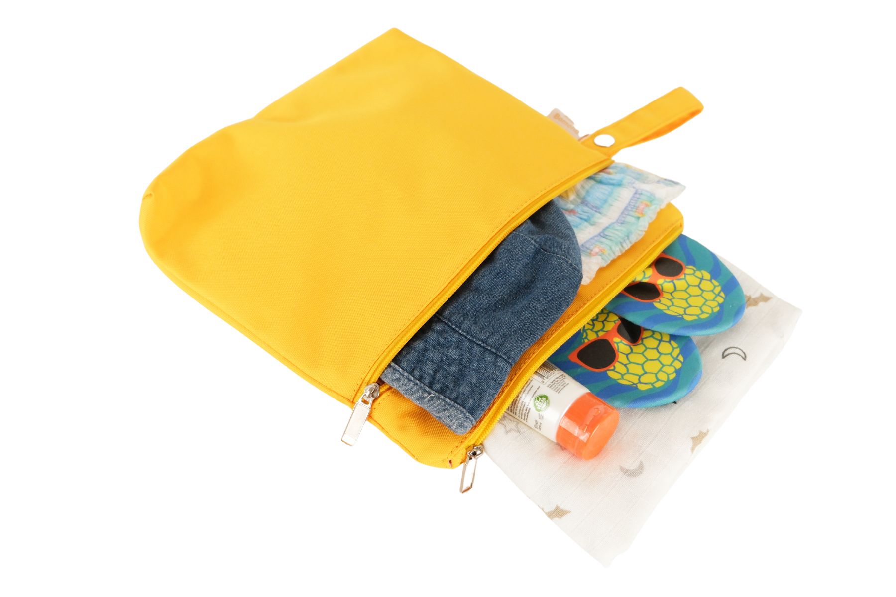 Mami Kids Yellow Islak Kuru/kirli Temiz Çantası