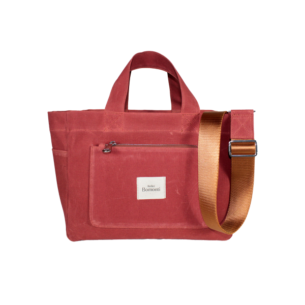 Hishi Tote Bag Reddish Mumlu Kanvas Çanta